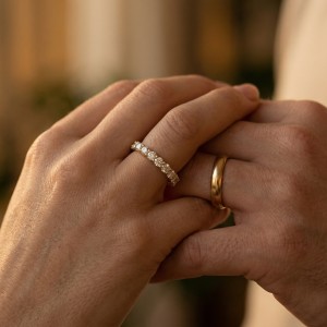 Alianças de casamento em ouro