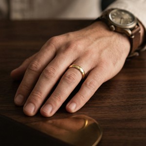 Alianças de casamento para homem