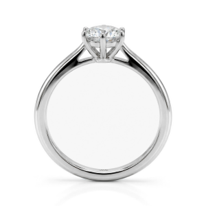 Ella - Anel de noivado solitário com moissanite