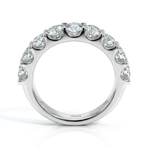 Evertina - Anel de eternidade com moissanite