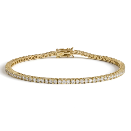 Solaris – Pulseira de ténis em moissanite